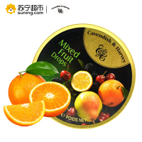 嘉云斯什锦果味糖(田园风味)200g德国进口糖果 精美铁盒包装 送亲友 送朋友