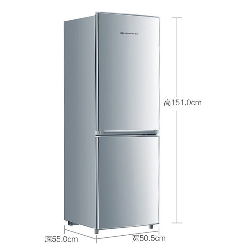 上菱冰箱 BCD-183D（闪白银）双门冰箱