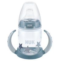 NUK PP宽口两用学饮杯150ml 适用于六个月以上宝宝 (颜色随机)