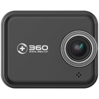 360行车记录仪尊享版 J501 高清夜视 WIFI连接 智能管理 机卡套装 黑色