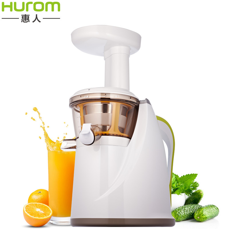 惠人(HUROM)TH-600(W)原汁机 慢速榨汁机 家用多功能果汁机 汁渣分离 经典款式