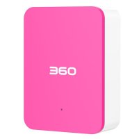 360超级充电器 4个USB充电口 智能识别 2.4A快充 8重安全保护 玫瑰红