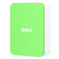 360超级充电器 4个USB充电口 智能识别 2.4A快充 8重安全保护 明朗绿