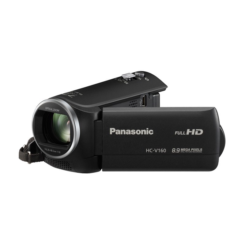 松下(Panasonic) 高清手持数码摄像机 HC-V160GK 黑色