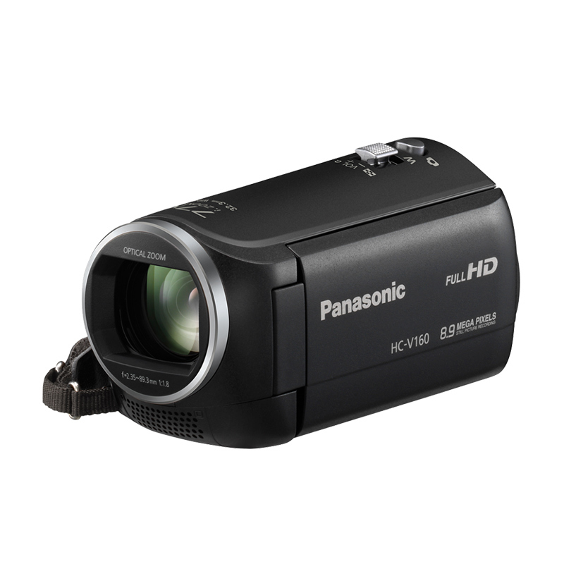 松下(Panasonic) 高清手持数码摄像机 HC-V160GK 黑色