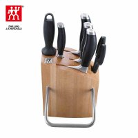 双立人 Twin Olymp插刀架套装含菜刀斩骨刀水果刀