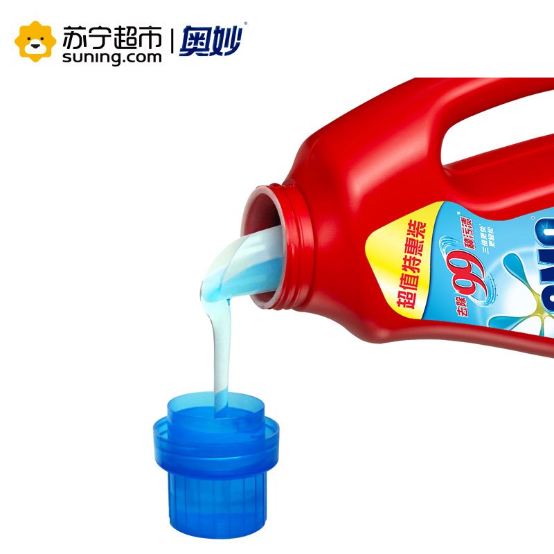奥妙净蓝全效洁净清新深层洁净洗衣液5KG[联合利华]