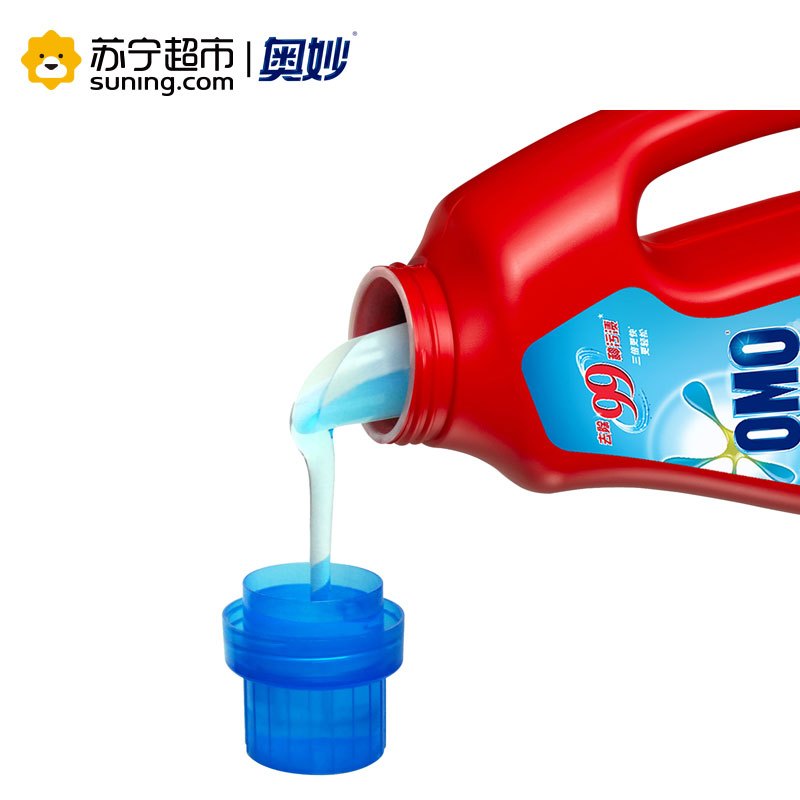 奥妙净蓝全效洁净清新深层洁净洗衣液4KG[联合利华]