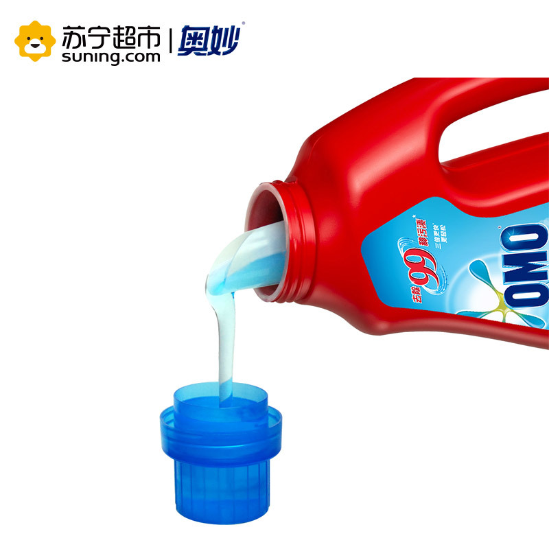 奥妙净蓝全效水清莲香深层洁净洗衣液4KG[联合利华]