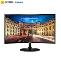 三星(SAMSUNG)C24F390FHC 23.5英寸1800R震撼曲率爱眼低蓝光曲面显示器