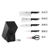 双立人 Truclad 32CM中式炒锅刀具13件套装不锈钢锅具