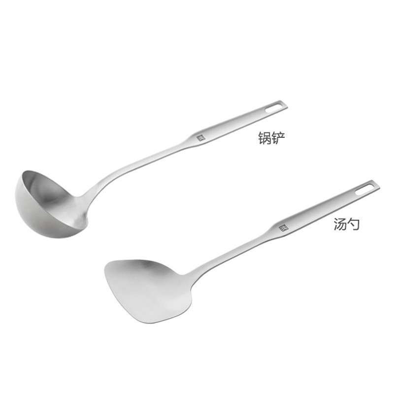 双立人 Truclad 32CM中式炒锅刀具13件套装不锈钢锅具