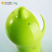 [苏宁易购超市]柳叶海豚垃圾桶LY-2330绿色