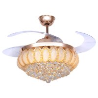 舒乐牌装饰吊扇FDH01-105(C1604)隐形吊扇水晶灯