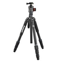 富图宝(Fotopro) MGA-684N+T7 专业相机单反相机打鸟板扣式铝镁合金三脚架云台套装三角架