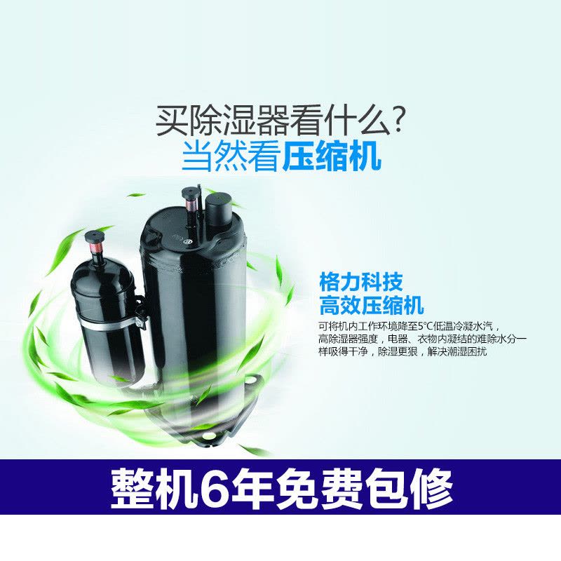 格力（GREE）除湿机DH20EH日除湿20L 快速除湿图片