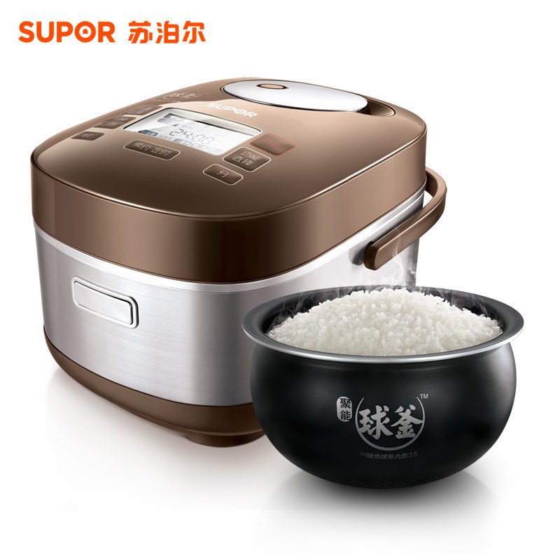 苏泊尔（SUPOR）CFXB50HZ6-120 5L球釜饭煲 柴火饭 IH电磁智能