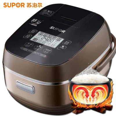 Supor/苏泊尔CFXB40HZ13-130 电饭煲 4L触摸屏IH电磁加热智能球釜柴火饭电饭煲(SN-X)