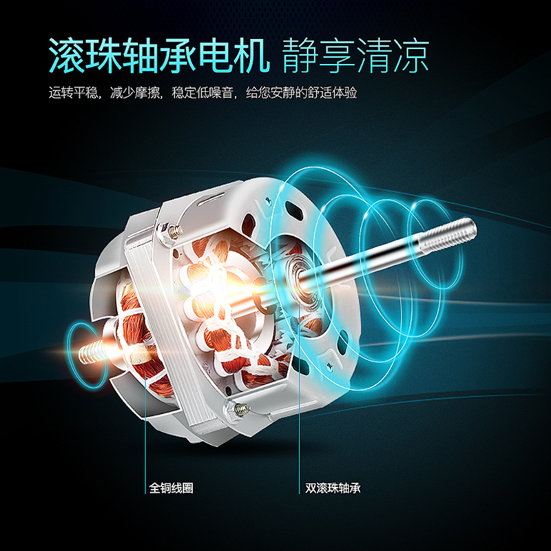 志高(CHIGO)落地扇FS-40-16A38RC 16吋遥控版 7.5小时定时 三档支持循环摇头家用五叶电风扇冷台风扇