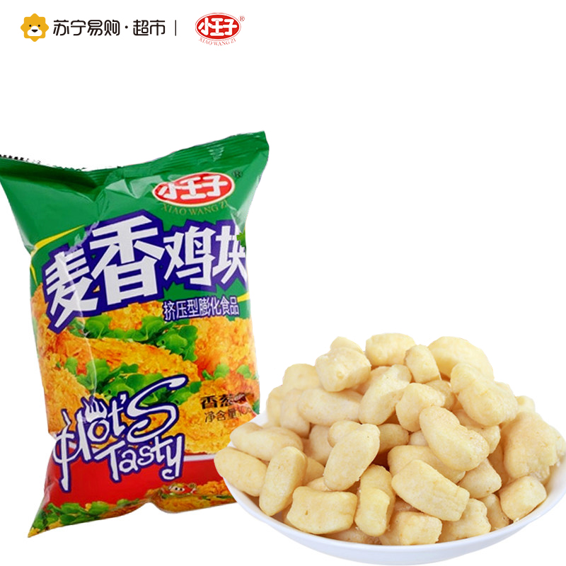 小王子 麦香鸡块(香葱鸡味) 108g/袋高清大图