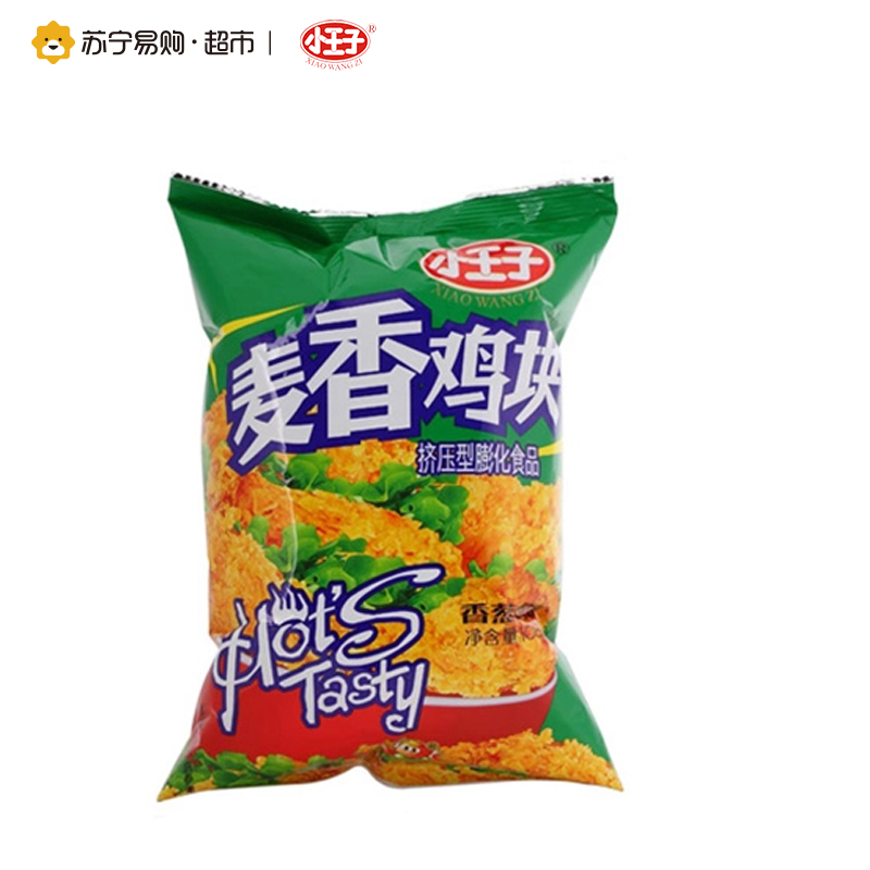 小王子 麦香鸡块(香葱鸡味) 108g/袋高清大图