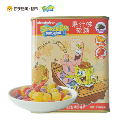 海绵宝宝果汁味软糖综合味80g