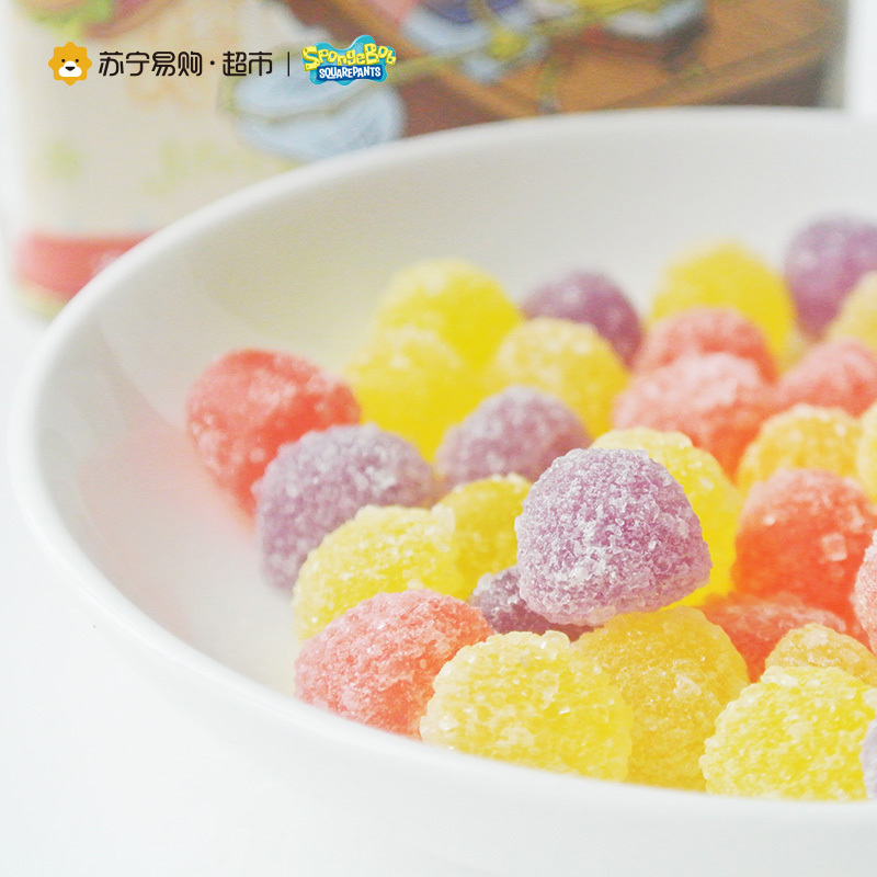 海绵宝宝果汁味软糖综合味80g