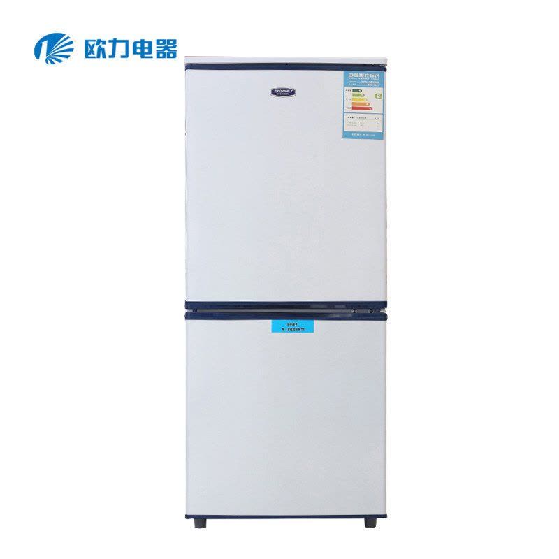 欧力(ONLY)BCD-132FL132升双门冰箱 小冰箱(白色)图片