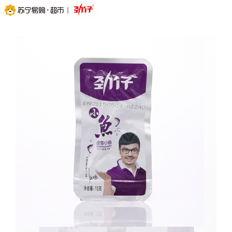 劲仔 卤香小鱼15g*20包