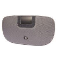 JBL SD-31 SLV 银 便携式插卡音箱 FM时钟收音机功能/屏幕显示 MP3播放器 多功能桌面家居音箱 银色