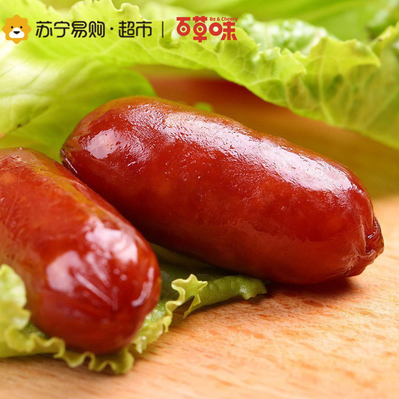 百草味 肉脯肉干 肉枣 烟熏味180g袋装(休闲零食)