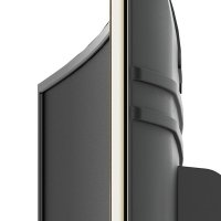 TCL L55P1-CUD 55英寸 真4K曲面十四核安卓智能HDR液晶电视机(黑色)