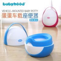 世纪宝贝(Babyhood) 蛋蛋车载坐便器(玫红)