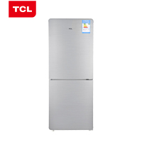 TCL冰箱BCD-172KF1 172升双门冰箱 自动低温补偿 一级能效 小冰箱(闪白银)