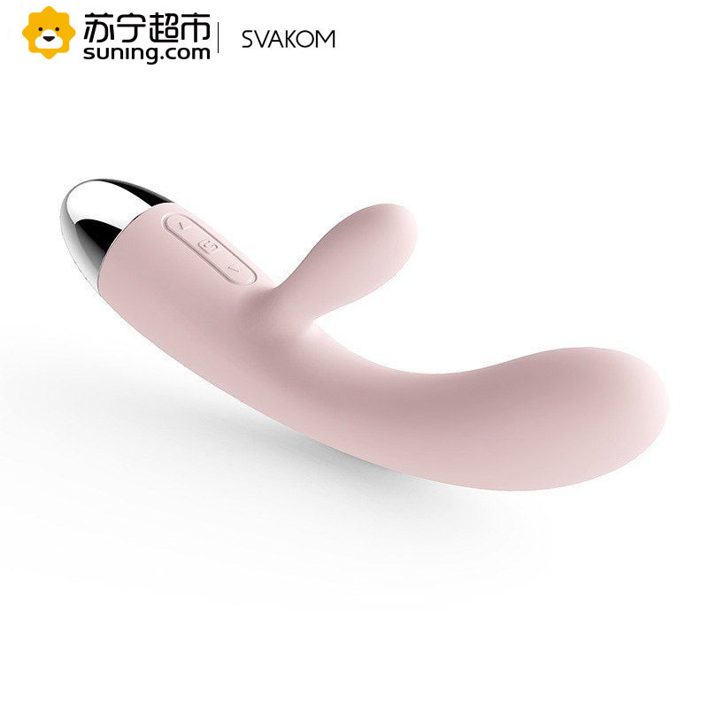 [苏宁超市]美国司沃康(SVAKOM) 爱丽丝(Alice) 双点独立强震按摩棒 充电振动棒 情趣成人用品