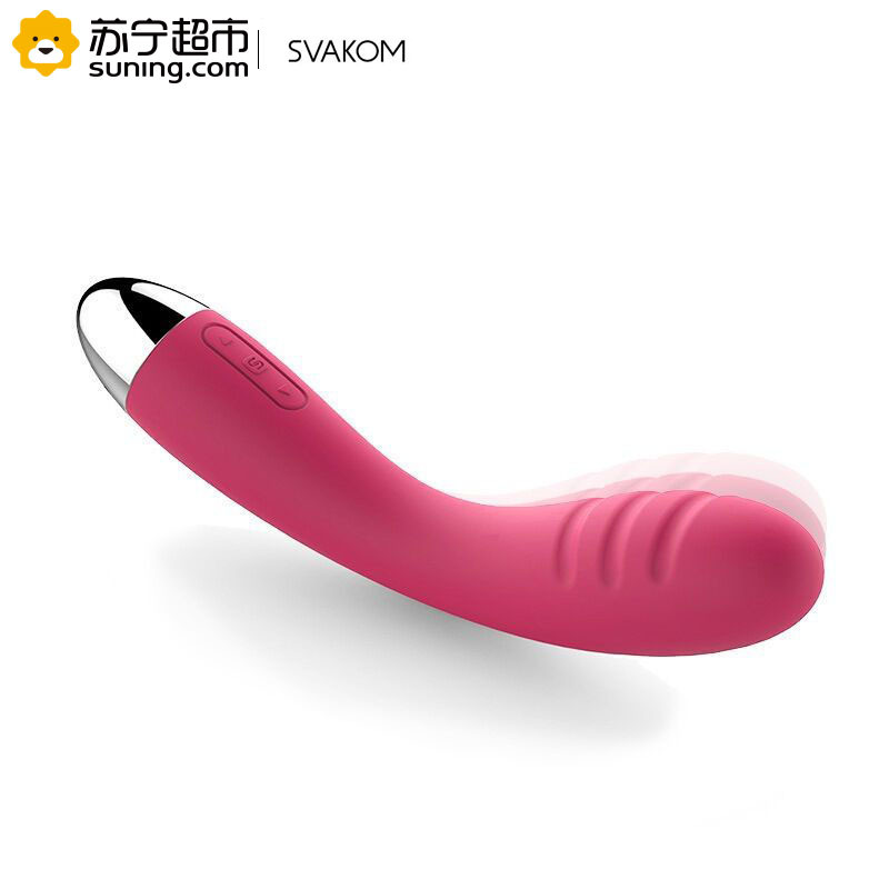 [苏宁超市]美国司沃康(SVAKOM)Betty 贝蒂 成人用品充电情趣震动棒 柔软硅胶波浪智能变频按摩棒女用玫红