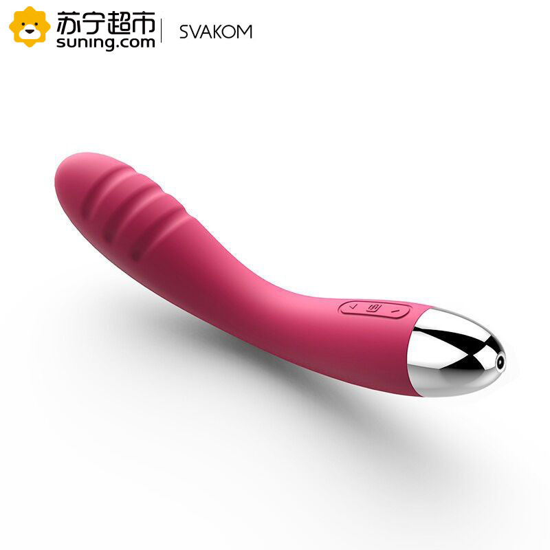 [苏宁超市]美国司沃康(SVAKOM)Betty 贝蒂 成人用品充电情趣震动棒 柔软硅胶波浪智能变频按摩棒女用玫红