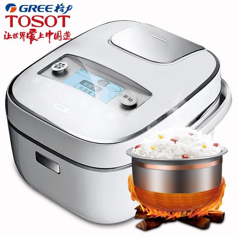 格力(TOSOT) 电饭煲GDCF-4001C 智能预约 格力电饭煲 4升IH煲 多功能电饭煲
