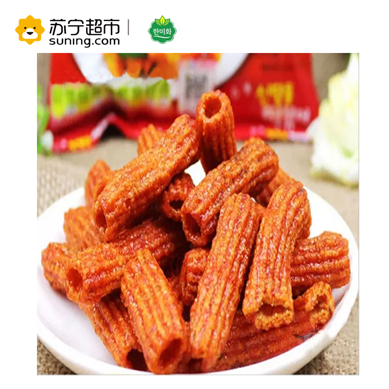 韩美禾辣味打糕条110g/袋 韩国进口 香辣酥脆