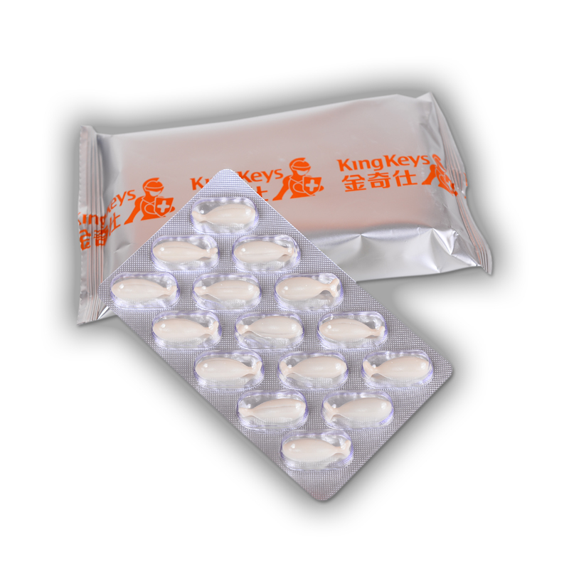 金奇仕力智乳复合钙(含DHA)海藻粉藻油DHA凝胶糖果63克(1.05克X60粒)全阶段 盒装