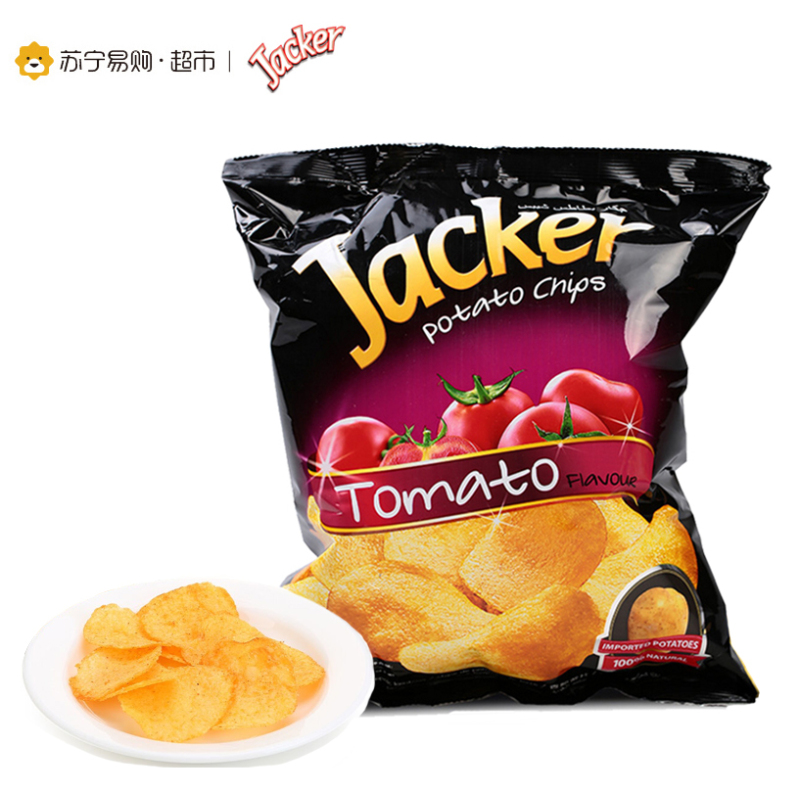 杰克牌(Jacker)番茄味薯片60g马来西亚进口