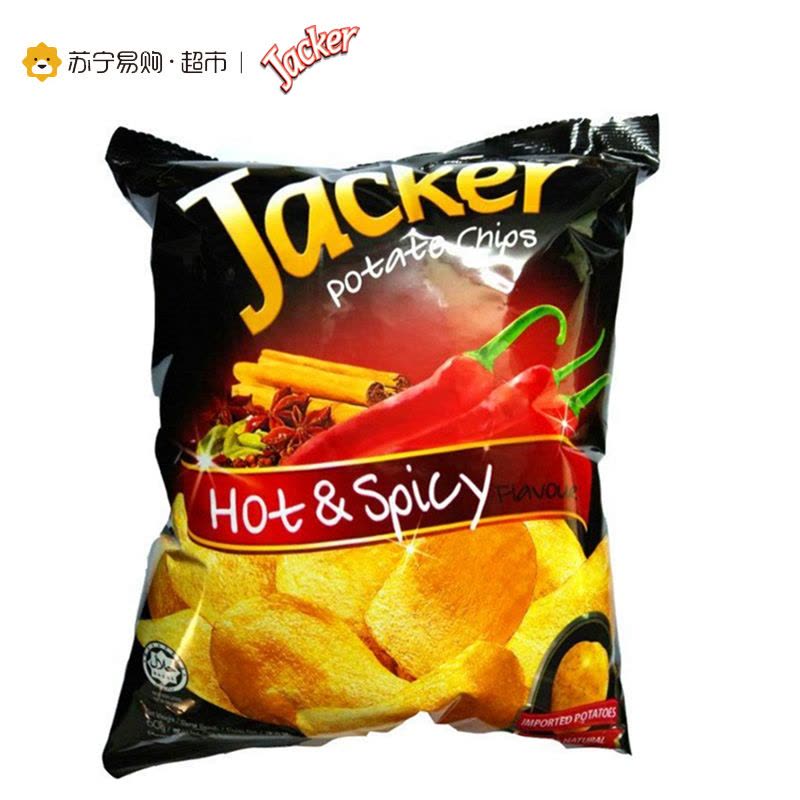 杰克牌(Jacker)香辣味薯片60g马来西亚进口图片