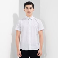 阿仕顿 男士夏款波点印花棉质短袖衬衫 AW15217315