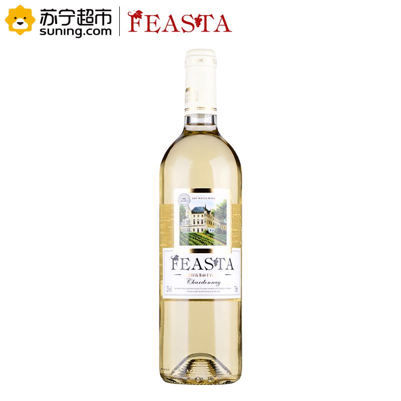 菲思特(FEASTA)霞多丽干白葡萄酒750ml 单支装图片