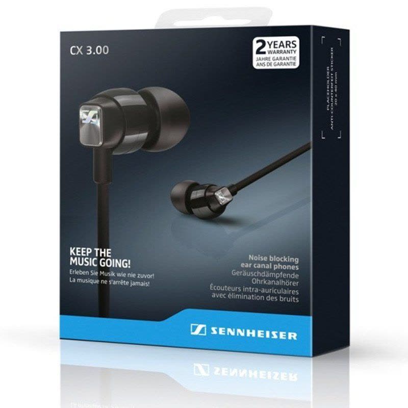 森海塞尔(Sennheiser) CX3.00耳机 Red图片