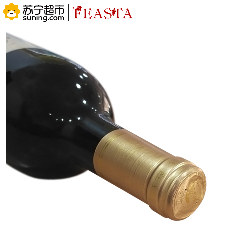 菲思特(FEASTA)珍藏蛇龙珠干红葡萄酒750ml 单支装