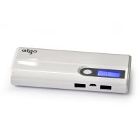 爱国者(aigo) L131 双USB输出 13000毫安 数字显示 强光照明 通用移动电源/充电宝 白色