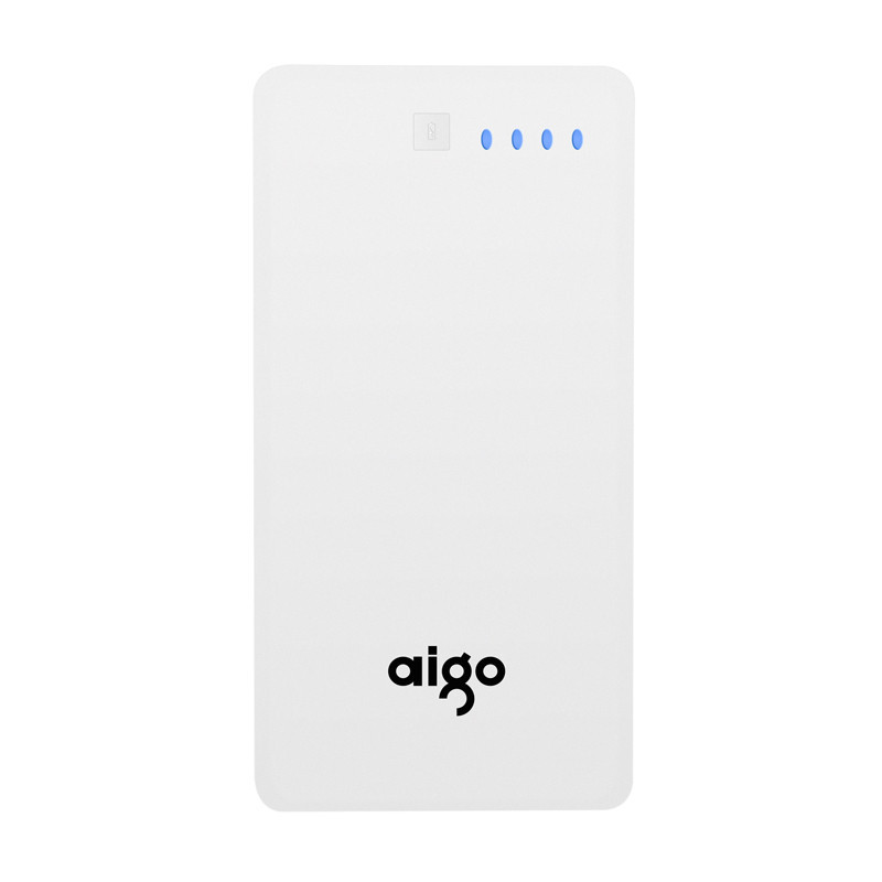 爱国者(aigo) FB20 白色 三个USB输出 20000毫安 大容量通用 聚合物 移动电源/充电宝