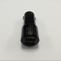 雅知达新款车载手机充电器一拖二3.1A点烟器车充 黑色