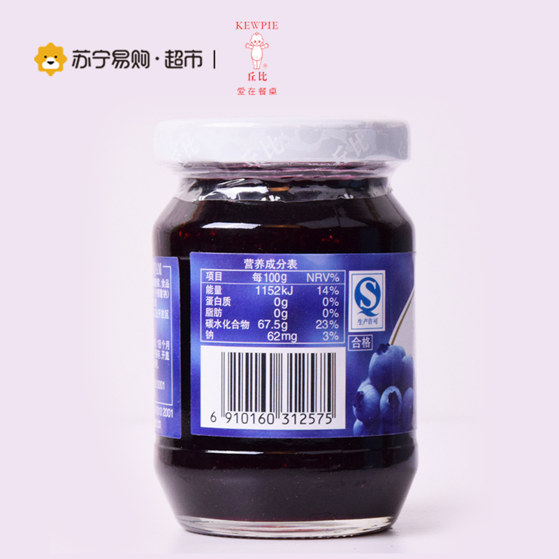 丘比蓝莓酱170克